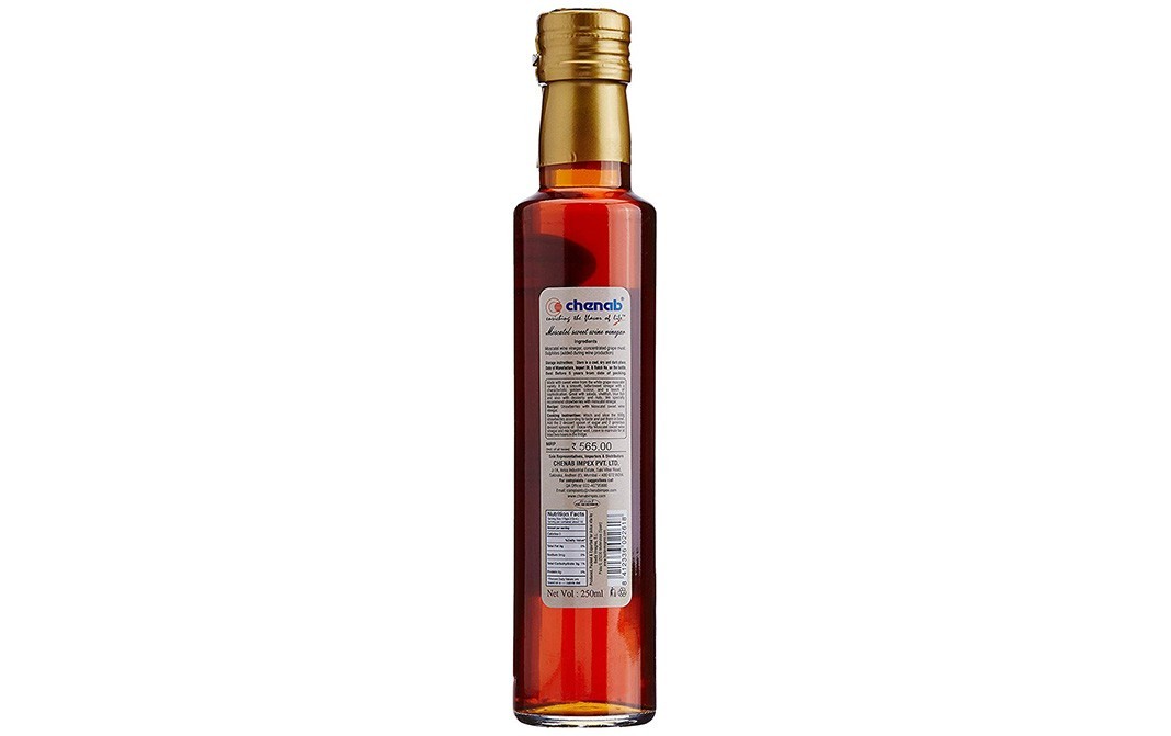 Dolce Vita Moscatel Sweet Wine Vinegar   Glass Bottle  250 millilitre